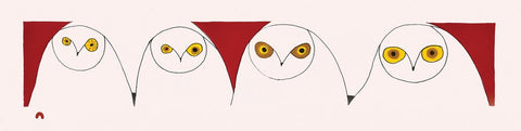 2024 Owl's Illusion de NINGIUKULU TEEVEE 21 (un seul) PREUVE D'IMPRESSION ORIGINALE