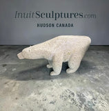 34" Walking Bear by Moe Kolola *Salt & Pepper*