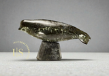 10" Beluga Whale by Louie Uttaq  Gjoa Haven *Guarding the Rear*