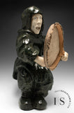 VINTAGE 21" Drum Dancer par Joseph Suqsiaq *Au rythme d'un tambour différent*