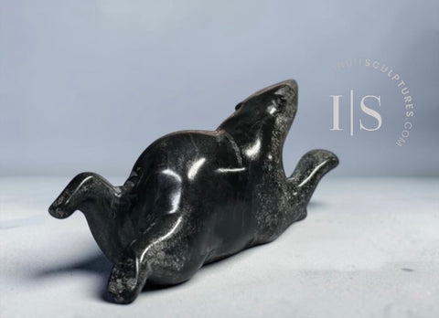4” Lying Bear by Tim Pee *Magic Carpet Ride*