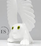 RESERVED** 14" Owl by Toonoo Sharky *White Cliff*