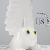 RESERVED** 14" Owl by Toonoo Sharky *White Cliff*