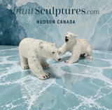 HIGH SPIRITED 12" Polar Bear by Paul Malliki *Swipe Left*