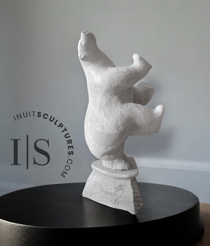 12" 4 Way Dancing Bear by Esau Kripanik