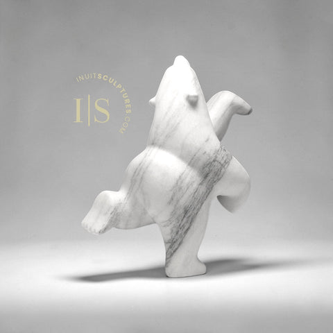 19" Limited Edition Dancing Bear by Johnny Manning