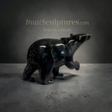 13" Walking Bear by Tim Pee *Forged in Stone*