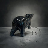 13" Walking Bear by Tim Pee *Forged in Stone*