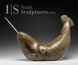 21" Narwhal by Nalenik Temela *Old Wood*