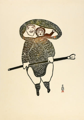 Sortie spéciale 2021 1967 Fisherwoman par PITSEOLAK ASHOONA