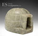 VINTAGE I8" Igloo Scene by R. Pavilooq *Condo Life*