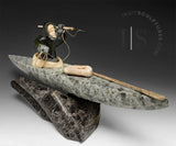 16" Hunter & Kayak by Dale Ford "Shooting The Rapids*