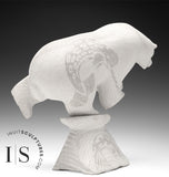 9” 4 Way Dancing Bear by Esau Kripanik *Toe To Toe*