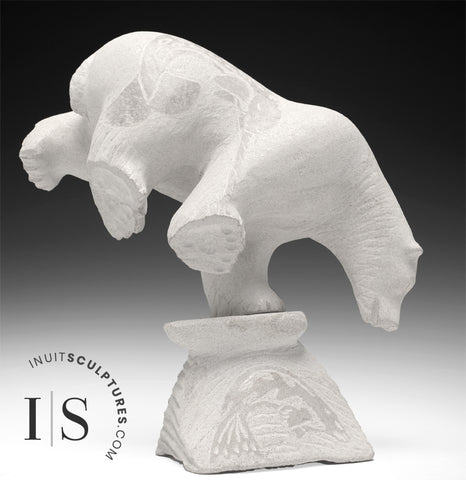 9” 4 Way Dancing Bear by Esau Kripanik *Toe To Toe*