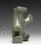 6" Sitting Bear by Isaac Sala *Olive Branch*