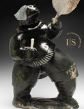 Danseur de tambour SIGNATURE 24" par Jaco Ishulutak *Good Vibrations* CHOIX DU CURATEUR