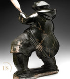 Danseur de tambour SIGNATURE 24" par Jaco Ishulutak *Good Vibrations* CHOIX DU CURATEUR