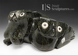 12" SIGNATURE Owls par Joanasie Manning *Gagnant d'or*
