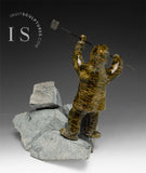 VINTAGE 7" Eskimo Carver by Late Kellipalik Qimirpik