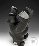 8" 4 Way Dancing Bear by Moe Pootoogook *Push Me Away*