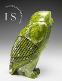 8" SIGNATURE Owl par le regretté Pits Qimirpik *Irish Eyes*