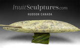 10" Working Qulliq (Seal Oil Stove) by Simeonie Killiktee *Bubble, Bubble, Toil and Trouble*