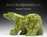 BIG PERSONALITY 12" Walking Bear by Samayualie Akesuk "Myles To Go"