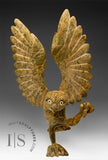 VINTAGE 22" Electric Dancing Owl by Shorty Killiktee *Ohm's Law Current”