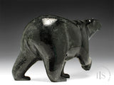 13" Walking Bear by Tim Pee *Forged in Stone*