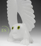 RESERVED** 14" Owl by Toonoo Sharky *White Cliff*
