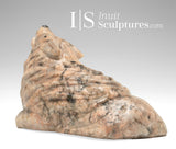 Loup au repos de 7 pouces par Chris Bourke *Xena*