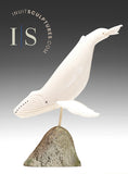 Baleine 12" par Harrison Miklahook Jr *Whale Tales*