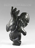 7" Phoque et poisson par Clayton Keknek Gjoa Haven *Sceller l'affaire*