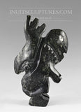 7" Phoque et poisson par Clayton Keknek Gjoa Haven *Sceller l'affaire*