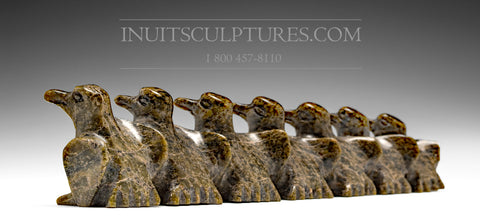12" Flock of Birds by Late Pavinak Petaulassie (1961-2019)