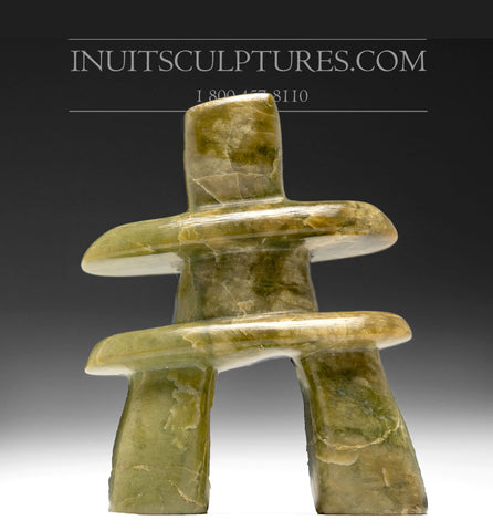Inukshuk doré par Alex Lyta