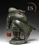 Femme inuite SIGNATURE 16" par Jaco Ishulutak *Amka*