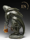Femme inuite SIGNATURE 16" par Jaco Ishulutak *Amka*