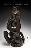 140 Lbs 30" Dark Brown Wolf Spirit  by Toonoo Sharky
